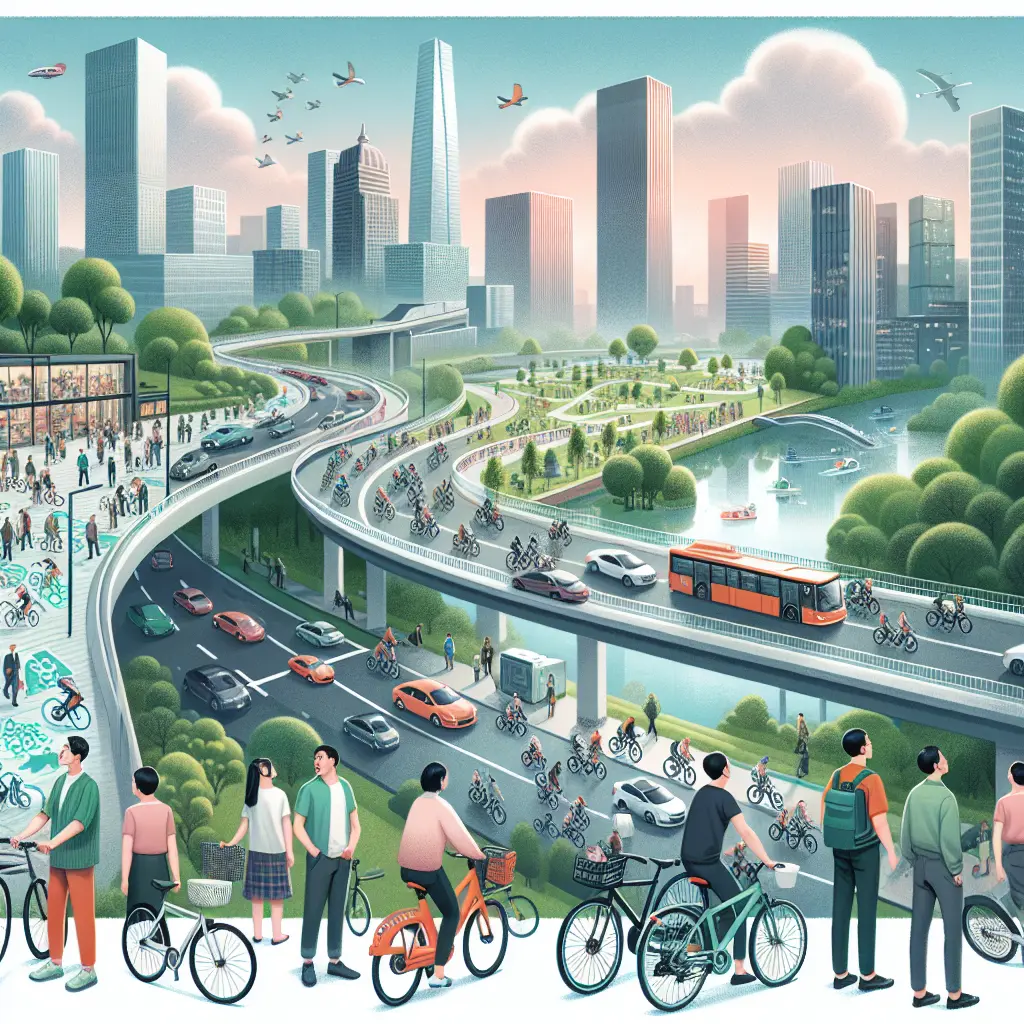Representation of Cycling Infrastructure Development for Sustainable Urban Mobility
