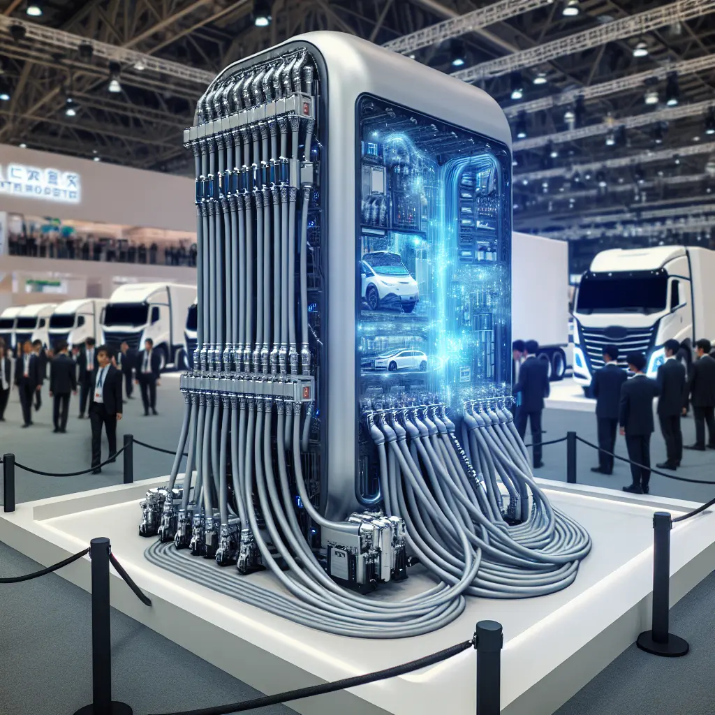 Representation of ABB Unveils 1.2 MW Megawatt Charging System for Electric Trucks at ACT Expo