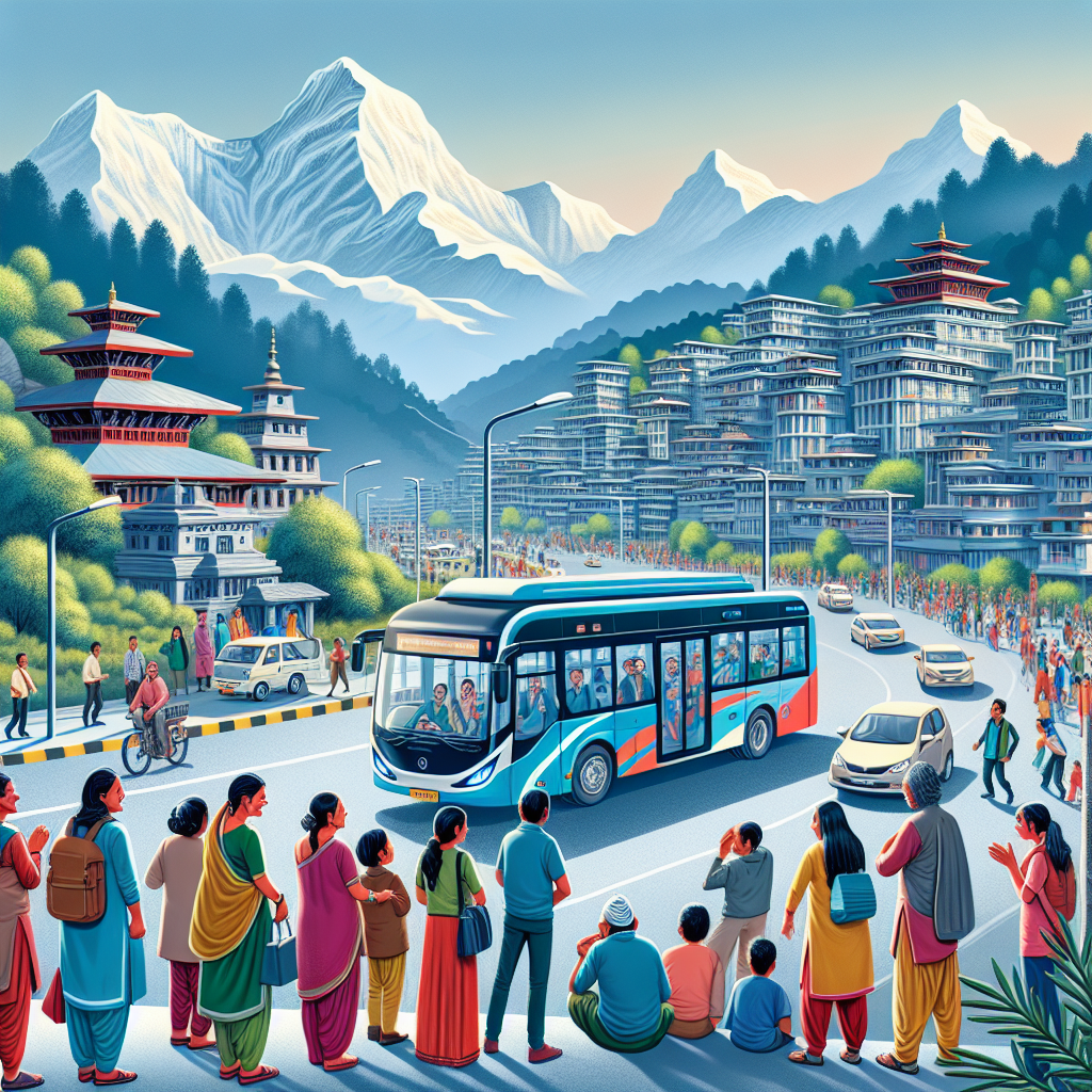 Representation of Srinagar launches first electric bus service, setting a new standard for urban mobility in Himalayan cities